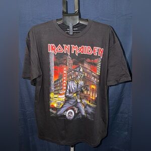 Iron Maiden “Chicago Massacre” World Tour 2008 Graphic T-Shirt XL NWOT